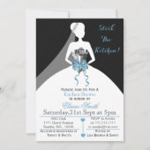 Mod de keuken van het Vrijgezellenfeest invite Kaart (Voorkant)