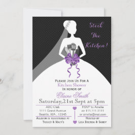 Mod de keuken van het Vrijgezellenfeest invite Kaart