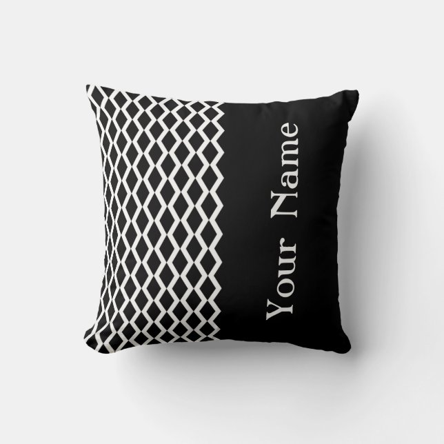 Mod Design #3 @ GarysRetrogarage met naam Kussen (Voorkant)