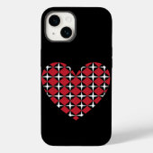 Mod Diamond Heart Case-Mate iPhone Case (Achterkant)