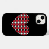 Mod Diamond Heart Case-Mate iPhone Case (Achterkant (horizontaal))
