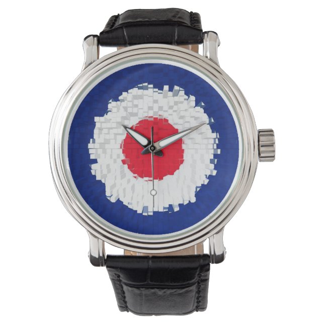 Mod Doel met effect toegepast Horloge (Voorkant)