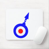  Mod-doel met gradenpijl Muismat (Met muis)