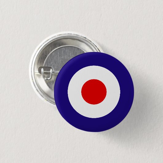 Mod Doel Ronde Button 3,2 Cm (Voorkant /achterkant)