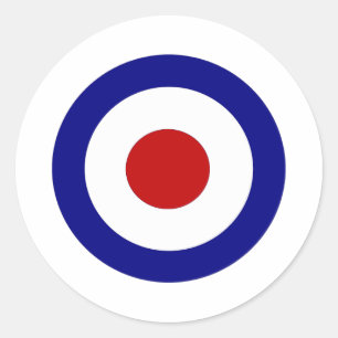 Mod Doel Ronde Sticker