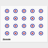 Mod Doel Ronde Sticker (Vel)