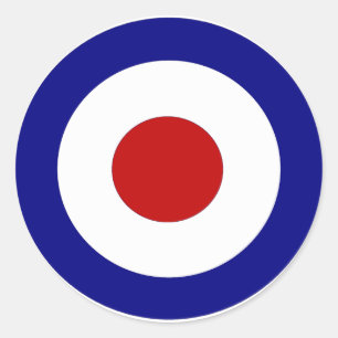 Mod Doel Ronde Sticker