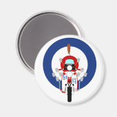 Mod Doelautoped Magneet (Voorkant / Achterkant)