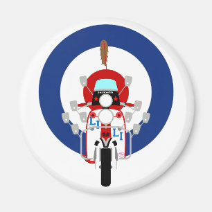 Mod Doelautoped Magneet