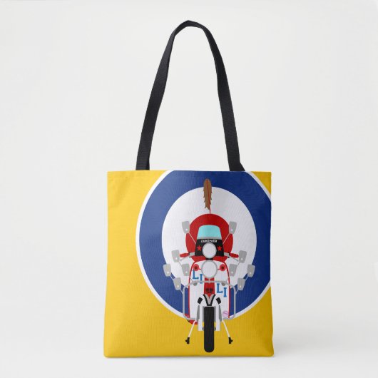 Mod Doelautoped Tote Bag (Voorkant)