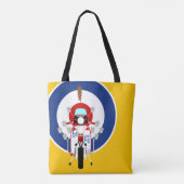 Mod Doelautoped Tote Bag (Achterkant)