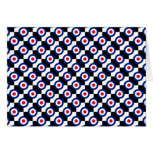 Mod Doelpatroon Stippen Mode Vintage