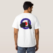MOD-DOELSCOOTER ONTWERP T-SHIRT (Achterkant volledig)