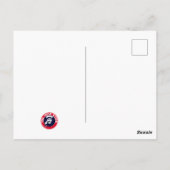 Mod Doelscooterist briefkaart (Achterkant)