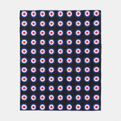 MOD-doelstellingen op cheques Fleece Deken (Voorkant)