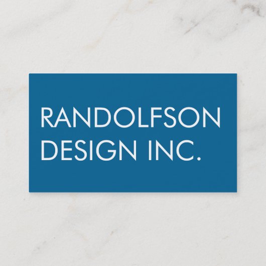 Mod donkerblauw QR-CODE-Visitekaartje Visitekaartje (Achterkant)