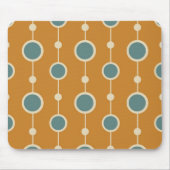 Mod druppels Oranje Muismat (Voorkant)