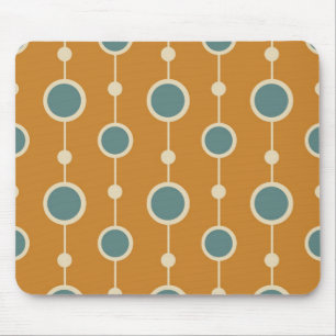 Mod druppels Oranje Muismat