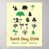 Mod Earth Day 2016 Verminder het hergebruik van he Poster (Voorkant)