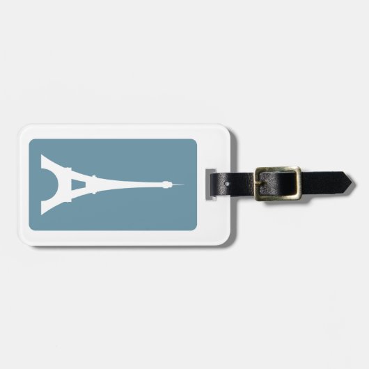 mod eiffeltoren bagagelabel (Voorkant horizontaal)