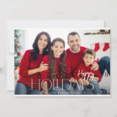 MOD Ele Minimalist Prettige feestdagen Foto (Voorkant)