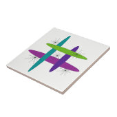 Mod Elliptisch Tegeltje (Zijkant)