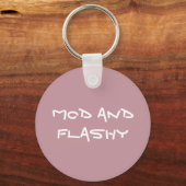Mod en Flashy Acryl Sleutelhanger (Voorkant)