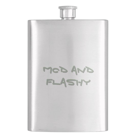 Mod en flitsende klassieke fles flacon (Voorkant)