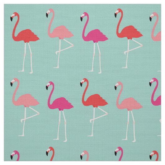 Mod Flamingos Stof (Swatch)