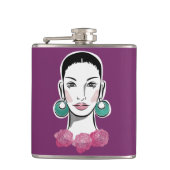 Mod Fleur Woman 1960 Heupfles (Voorkant)