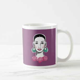 Mod Fleur Woman 1960 Koffiemok
