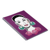 Mod Fleur Woman 1960 Notitieboek (Rechterzijde)
