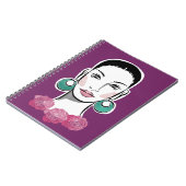 Mod Fleur Woman 1960 Notitieboek (Linkerzijde)
