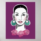 Mod Fleur Woman 1960 Poster (Voorkant)