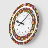 Mod Flower Grote Klok (Hoek)