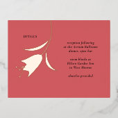 MOD FOLIE TULP TROUWBEHUIZING KAART (Voorkant)