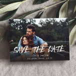 MOD Foto en kalligrafie 5 Sla de datum op Kaart<br><div class="desc">Geniet van je geweldige bruiloft met je leuke,  moderne en MOD Foto & Calligrafie 5 Sparen de Date-uitnodiging.</div>
