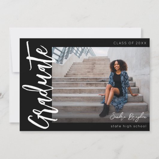 MOD Foto H MOD Chic 5 Afstuderen Aankondiging (Voorkant)