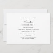 MOD Foto & Kalligrafie 4 Afstuderen Aankondiging (Achterkant)