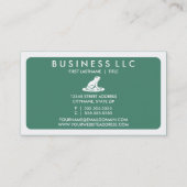 Mod Frog (kleur aanpasbaar) Visitekaartje (Achterkant)