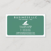 Mod Frog (kleur aanpasbaar) Visitekaartje (Achterkant)