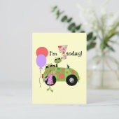 Mod Frogs 3e verjaardag Tshirts en geschenken Briefkaart (Staand voorkant)