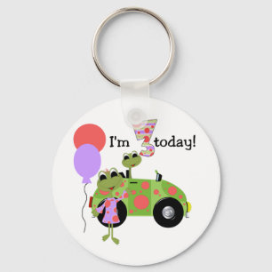 Mod Frogs 3e verjaardag Tshirts en geschenken Sleutelhanger