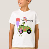 Mod Frogs 4e verjaardag Tshirts en geschenken (Voorkant)