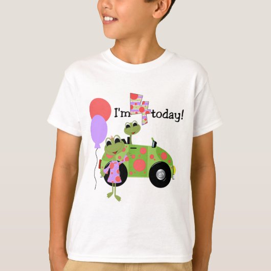 Mod Frogs 4e verjaardag Tshirts en geschenken (Voorkant)