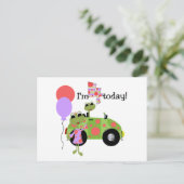 Mod Frogs 4e verjaardag Tshirts en geschenken Briefkaart (Staand voorkant)