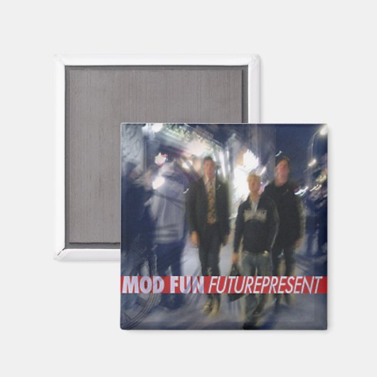 MOD FUN Futurepresent CD cover Magneet (Voorkant / Achterkant)
