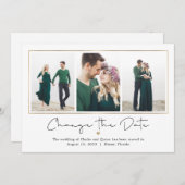 Mod Gallery Editable Color Change the Date Card Bedankkaart (Voorkant / Achterkant)