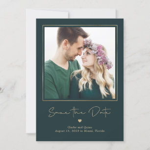 Mod Gallery Editable Color Save the Date Card Bedankkaart