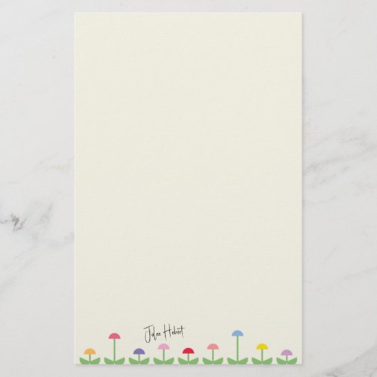 Mod Garden Briefpapier (Voorkant)